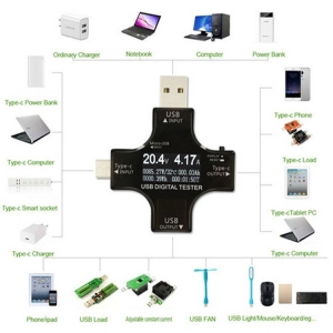 USB Tester a Multimetr