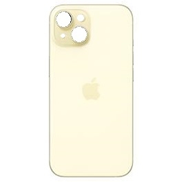 Kryt baterie iPhone 15 Plus yellow - Bigger Hole