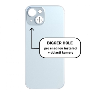 Kryt baterie iPhone 15 Plus blue - Bigger Hole