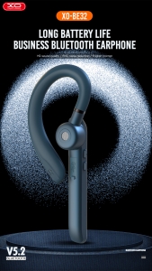 Bluetooth headset XO BE32, barva černá