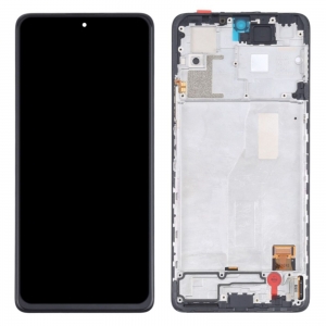 Dotyková deska Xiaomi Redmi NOTE 10 PRO + LCD black s rámečkem - OLED