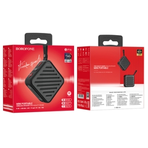 Mini reproduktor BlueTooth Borofone BP16, barva černá