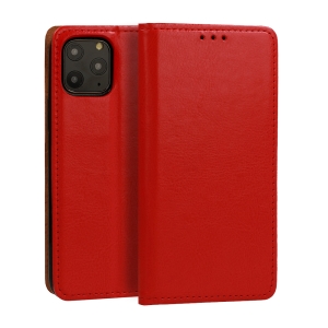 Pouzdro Book Leather Special Samsung A125 Galaxy A12, barva červená
