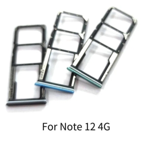 Držák (šuplík) SIM Xiaomi Redmi NOTE 12 4G black