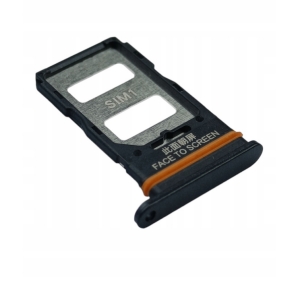 Držák (šuplík) SIM Xiaomi Redmi NOTE 12 PRO black