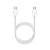 Datový kabel USB C na USB C barva bílá - 3 metry