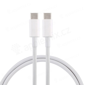 Datový kabel USB C na USB C barva bílá - 3 metry