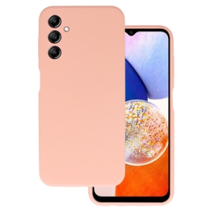 Pouzdro Back Case Silicone Lite Samsung A145, A146 Galaxy A14 4G/5G, barva peach