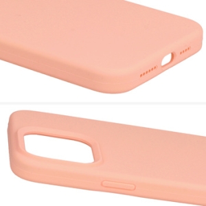 Pouzdro Back Case Silicone Lite Samsung A145, A146 Galaxy A14 4G/5G, barva peach