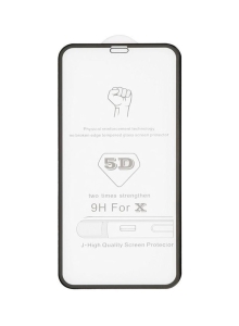 Tvrzené sklo 5D FULL GLUE Xiaomi Redmi NOTE 13 PRO 4G/5G černá - BULK