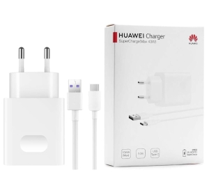 Nabíječ Huawei HW-100400E 4A 40W + kabel TYP-C Super Fast Charge (BLISTER) white