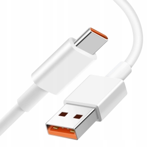 Datový kabel Xiaomi 6A 120W QC USB-C (BULK) white