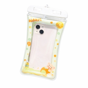 Pouzdro voděodolné AIR Funny, zámek plastový, barva žlutá