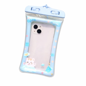 Pouzdro voděodolné AIR Funny, zámek plastový, barva modrá