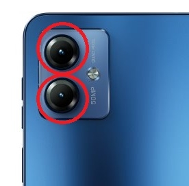 Sklíčko zadní kamery Motorola G14