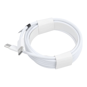 Datový kabel USB Typ C na USB Typ C, 30W, barva bílá, 2 metry, box
