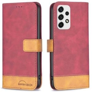 Pouzdro Book CaseMe Binfen UNIcolor Xiaomi Redmi Note 13 4G, barva červená