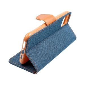 Pouzdro FANCY Diary Samsung S711B Galaxy S23 FE barva modrá CANVAS