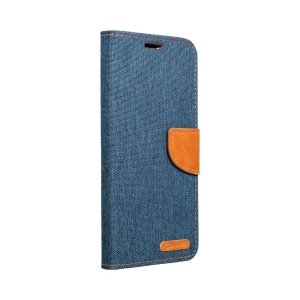 Pouzdro FANCY Diary Xiaomi Redmi Note 13 5G barva modrá CANVAS