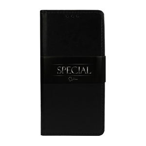 Pouzdro Book Leather Special Samsung A705 Galaxy A70, barva černá