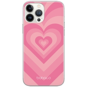 Pouzdro Back Case Babaco iPhone 15, Pink Heart