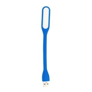 Mini LED lampička, USB A konektor, modrá