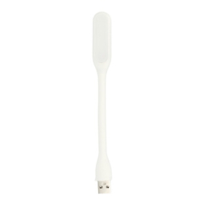 Mini LED lampička, USB A konektor, bílá