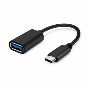Adaptér USB OTG na USB C, barva černá