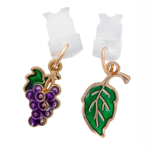 Záslepka Charm Grapes (1 Ks green, 1 Ks purple) pro USB C konektor