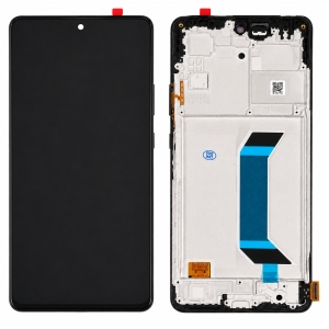 Dotyková deska Xiaomi Redmi NOTE 12 5G, Poco X5 + LCD s rámečkem black - OLED