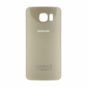 Samsung G920 Galaxy S6 kryt baterie + lepítka zlatá
