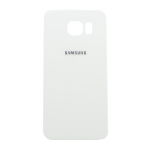 Samsung G925 Galaxy S6 Edge kryt baterie + sklíčko kamery white