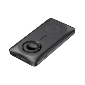 Externí baterie POWER BANK Veger W1156, 10000mAh, indukce, MagSafe + Watch, PD 22,5W. QC 3.0, černá