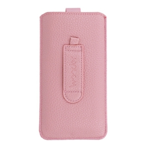 Pouzdro DEKO Wonder, velikost L (14,5x8,5), růžová