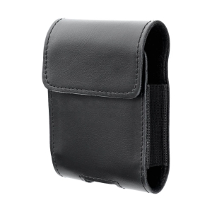 Pouzdro na opasek ROYAL, velikost V pro Samsung Flip 1,2,3,4, Hua. P50 Pocket, Motorola Razr 5G, pravá kůže, barva černá