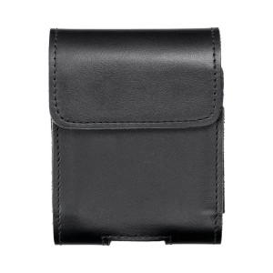 Pouzdro na opasek ROYAL, velikost V pro Samsung Flip 1,2,3,4, Hua. P50 Pocket, Motorola Razr 5G, pravá kůže, barva černá