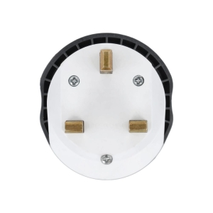 Cestovní adaptér Bluestar pro UK, 250V, 13A, bílá/grafit