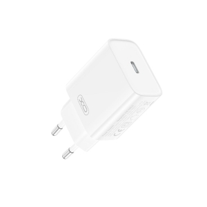 Cestovní nabíječ XO-CE15, 1x USB C, PD 20W, bílá