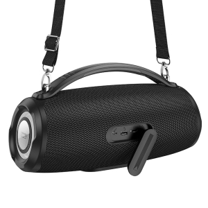 Maxi reproduktor BlueTooth HOCO HA4 (RGB led osvětlení, bluetooth, FM, TF, USB, AUX) barva černá