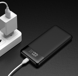 Externí baterie POWER BANK Veger L11, 10000mAh, 2x USB, 1x Micro USB, 1x USB Typ C, barva černá