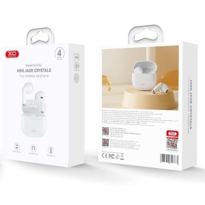 Bluetooth headset XO TWS (X33) barva bílá