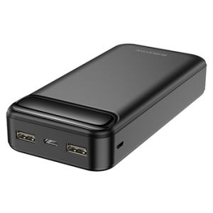 Externí baterie POWER BANK Borofone BJ14A, 20000mAh, 2x USB A, barva černá