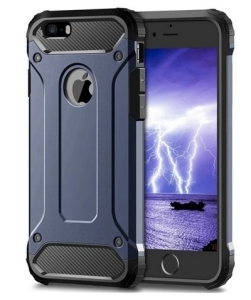 Pouzdro Armor Carbon iPhone X, XS barva modrá