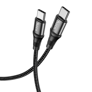 Datový kabel HOCO X50 USB C na USB C, PD 100W barva černá - 1 metr