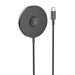 Indukční nabíječka Borofone (BQ18) 3v1, Magsafe, 15W, barva černá