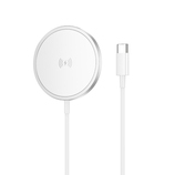Indukční nabíječka Borofone (BQ32), Magsafe, 15W, barva bílá