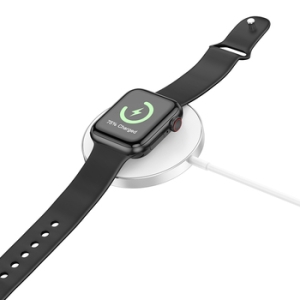 Indukční nabíječka Borofone (BQ18) 3v1, Magsafe, 15W, barva bílá
