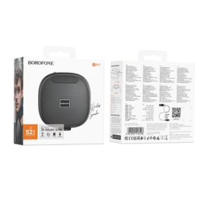 Mini reproduktor BlueTooth Borofone BP47, barva černá