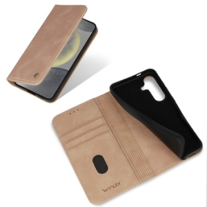 Pouzdro Book Wonder Smart Samsung A166 Galaxy A16 5G, blistr, barva cappuccino