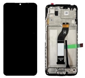 Dotyková deska Xiaomi Redmi 13C + LCD s rámečkem black